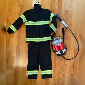 Fire Fighter costume. Child’s Small 4-6.